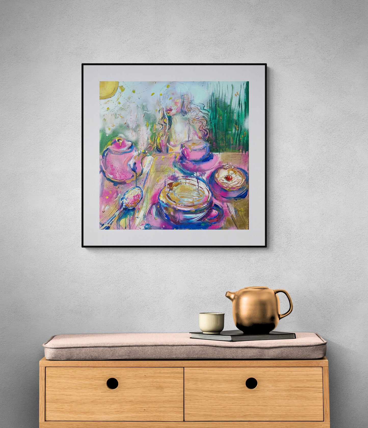 Giclée Print ’Café Scene’