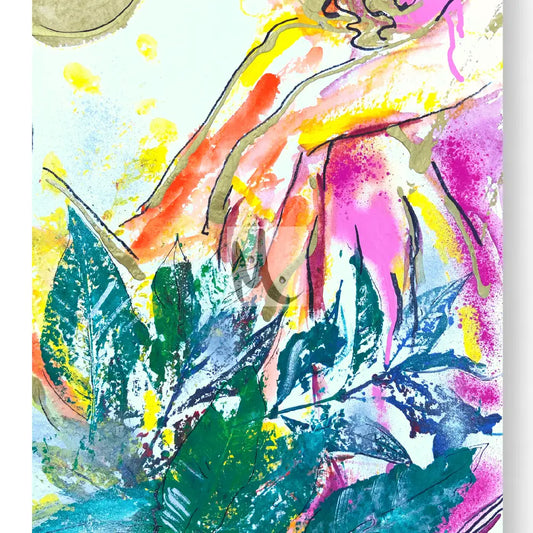 Original Couple Abstract Artwork for sale