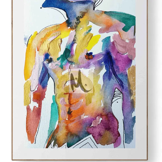 Giclée Print ‘Provocative’ Print Sizes: A3 A2 A1