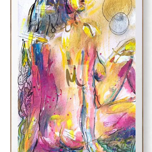 Giclée Print ‘Take a Breath’ Print Sizes: A3 A2 A1