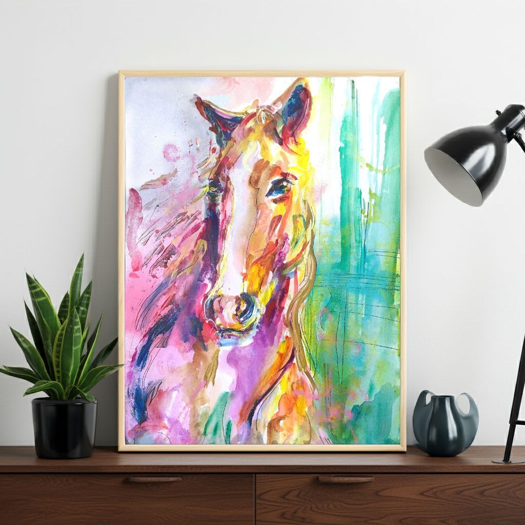 ’Magical Horse’ Art Print