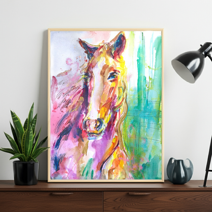 ’Magical Horse’ Art Print
