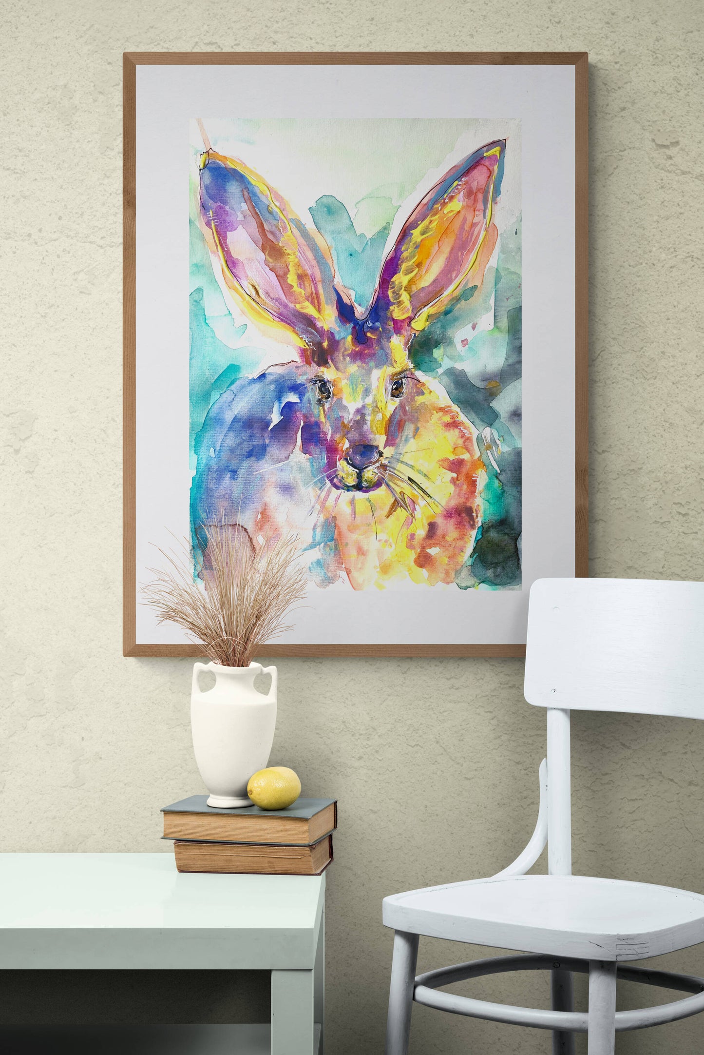 ‘Hare’ Art Print