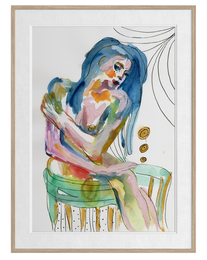 Giclée Print ‘Woman In The Chair’