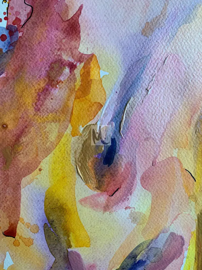 Abstract Nude Woman Body Set of 3 Wall Art ‘She Unveiled - Trilogy‘ Print Sizes: A4 A3 A2 A1