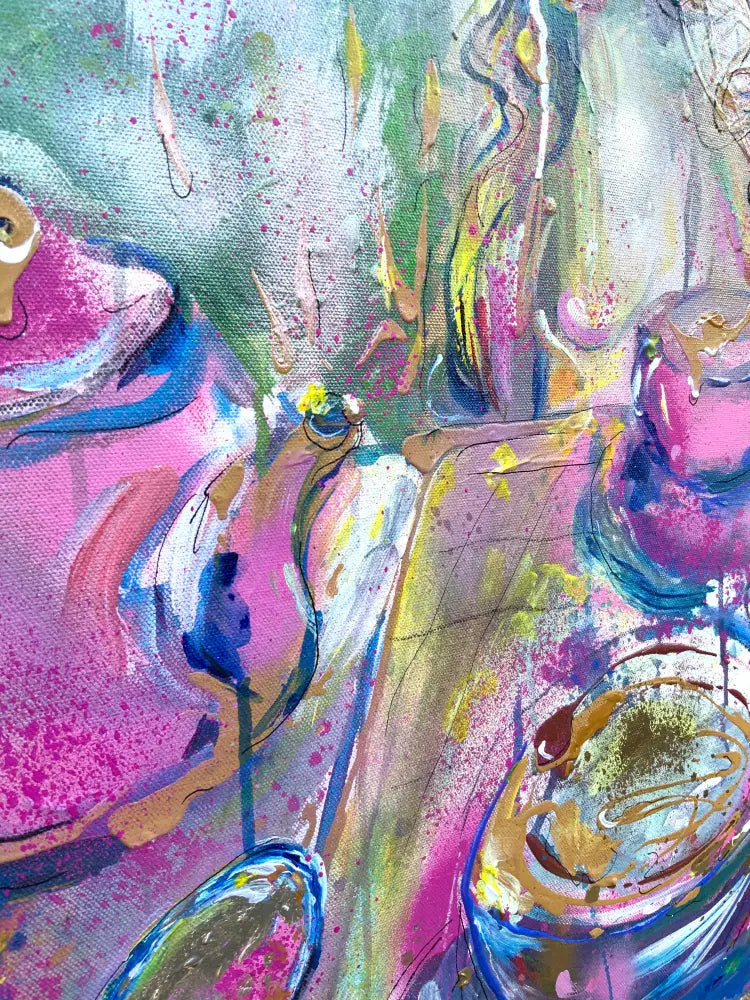 ’Café Scene’ Painting