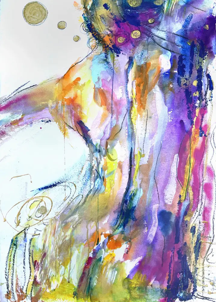  original abstract painting of a woman for sale