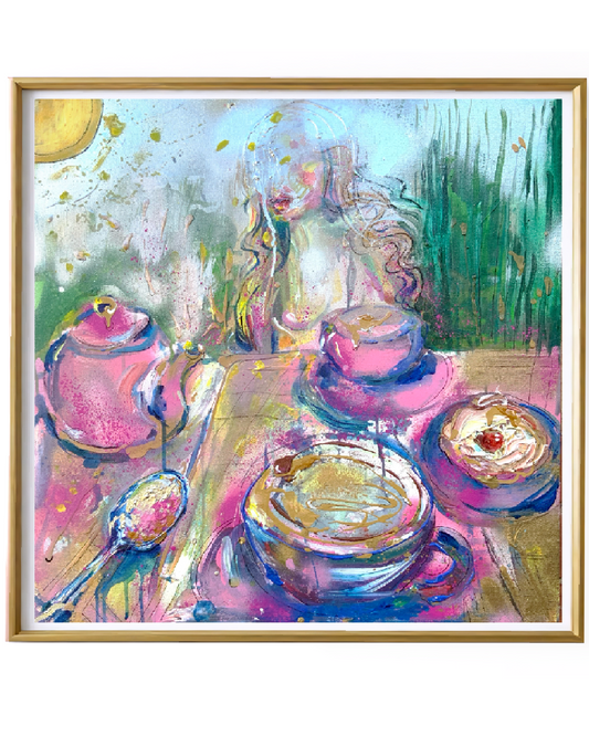 Giclée Print ’Café Scene’