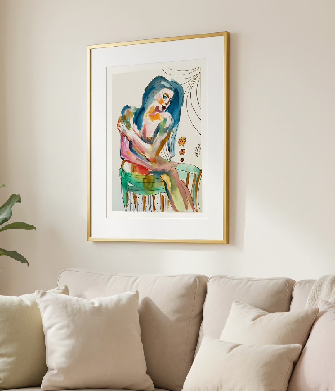 Giclée Print ‘Woman In The Chair’