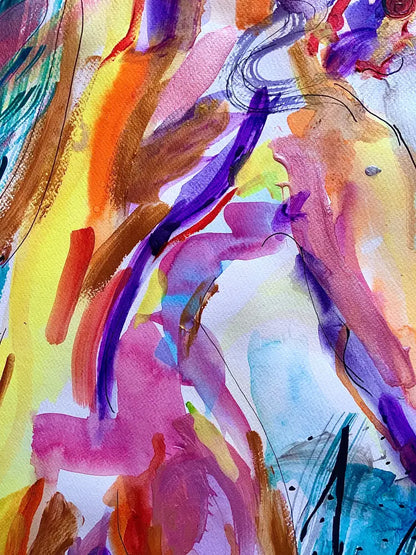 ‘Dancing’ 50 cm x 70 cm