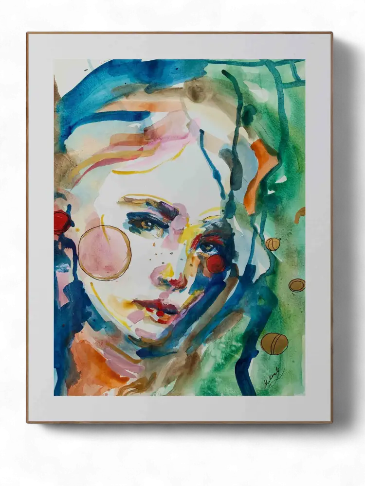 Abstract Portrait Of a woman for sale