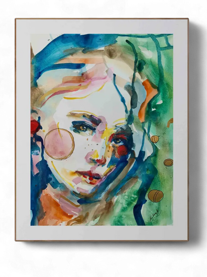Abstract Portrait Of a woman for sale