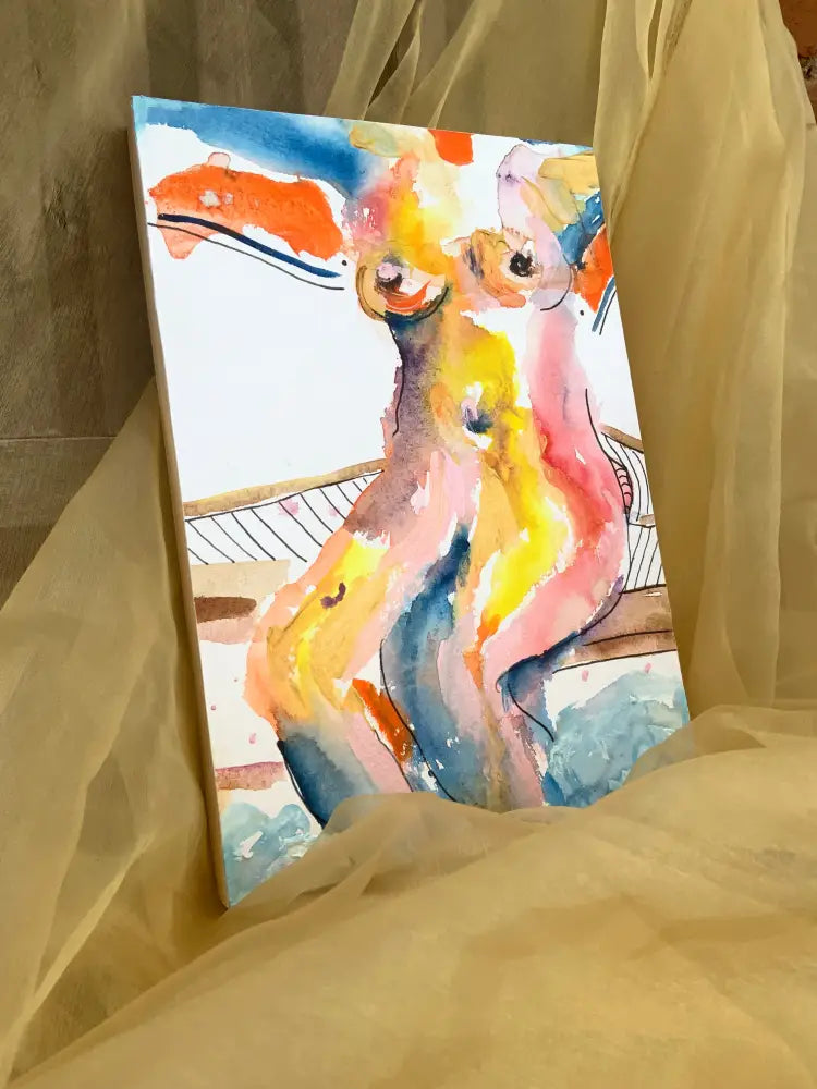 ‘Feet In The Water’ Original Painting