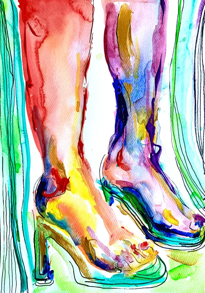 ‘Female Legs’ Original Painting