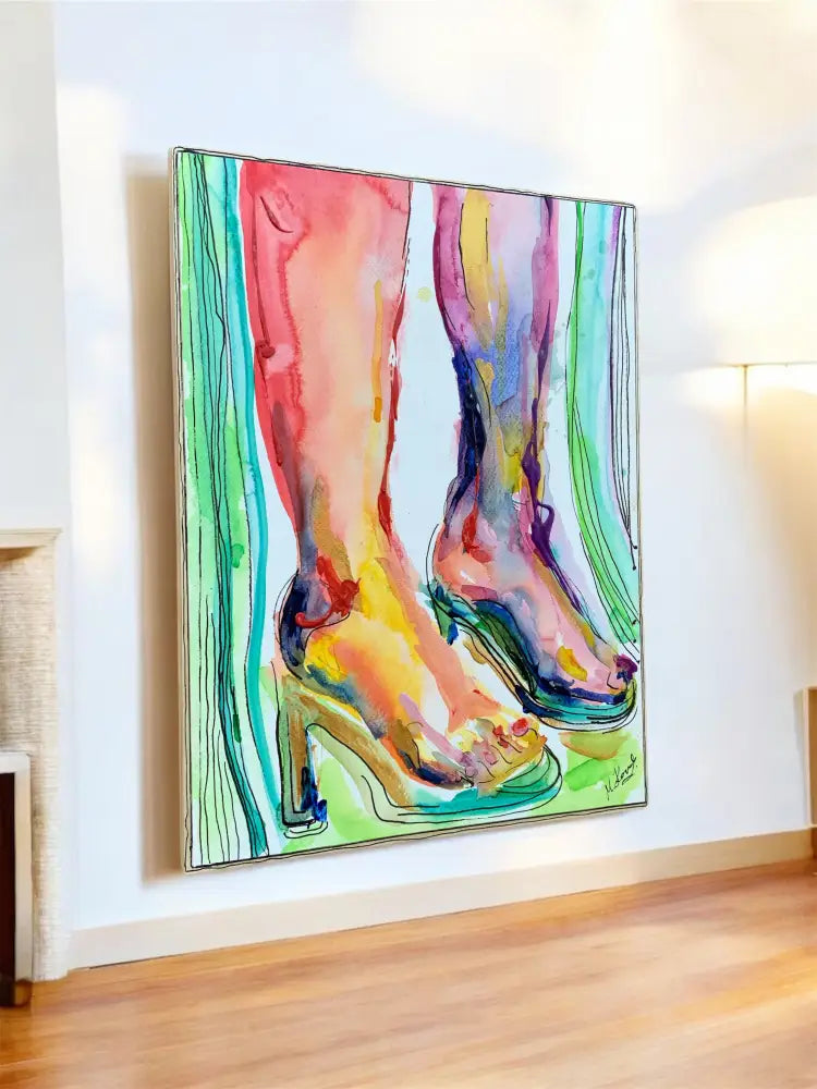 ‘Female Legs’ Original Painting
