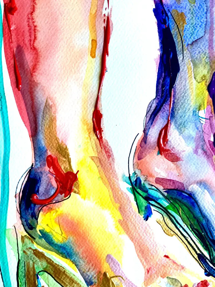 ‘Female Legs’ Original Painting