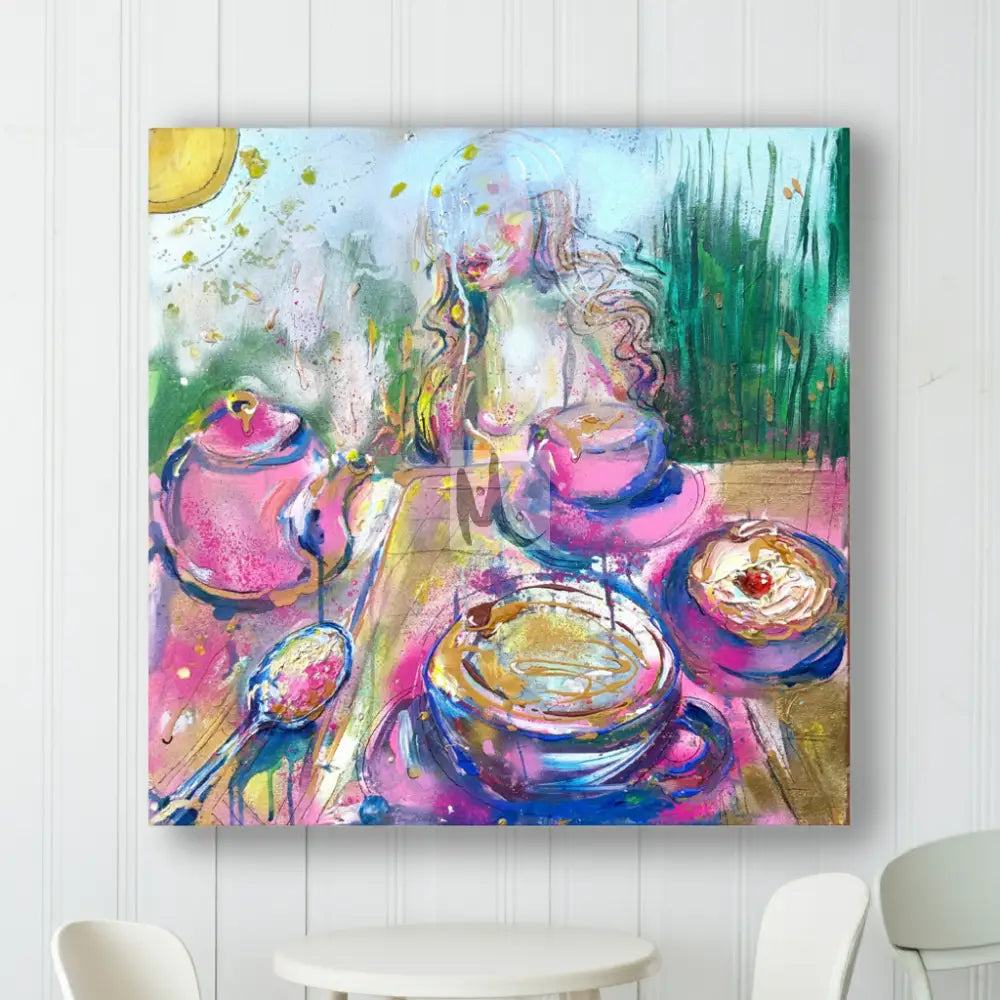 Giclée Print ’Café Scene’ Painting & Print
