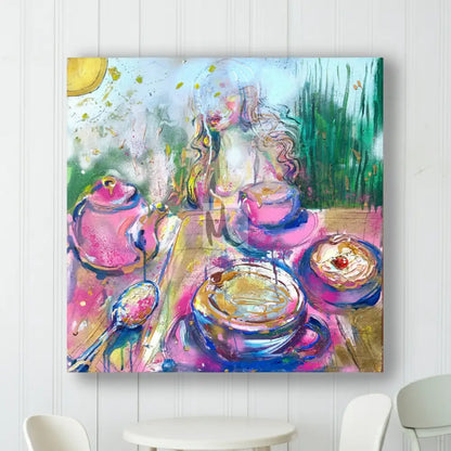 Giclée Print ’Café Scene’ Painting & Print