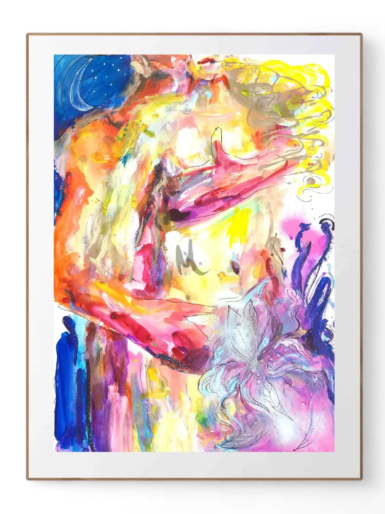 Original Couple Abstract Artwork for sale