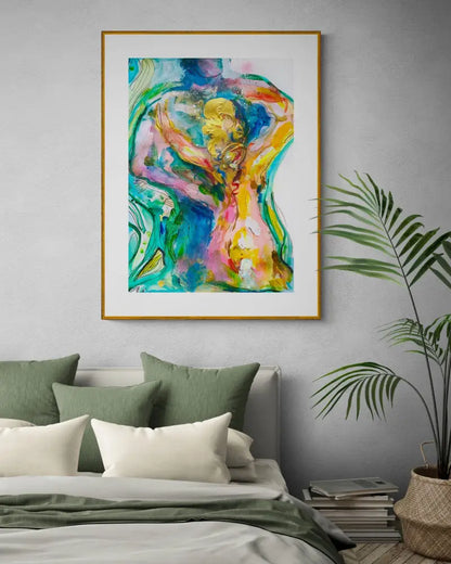 Giclée Print ‘Dancing Couple’ Print Sizes: A3 A2 A1