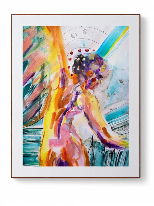 Giclée Print ‘Dancing’ Print Sizes: A3 A2 A1