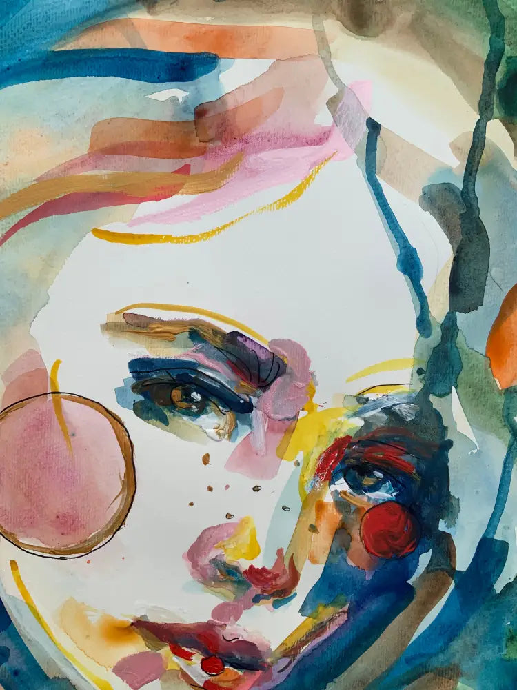 Portrait Abstract Art for sale