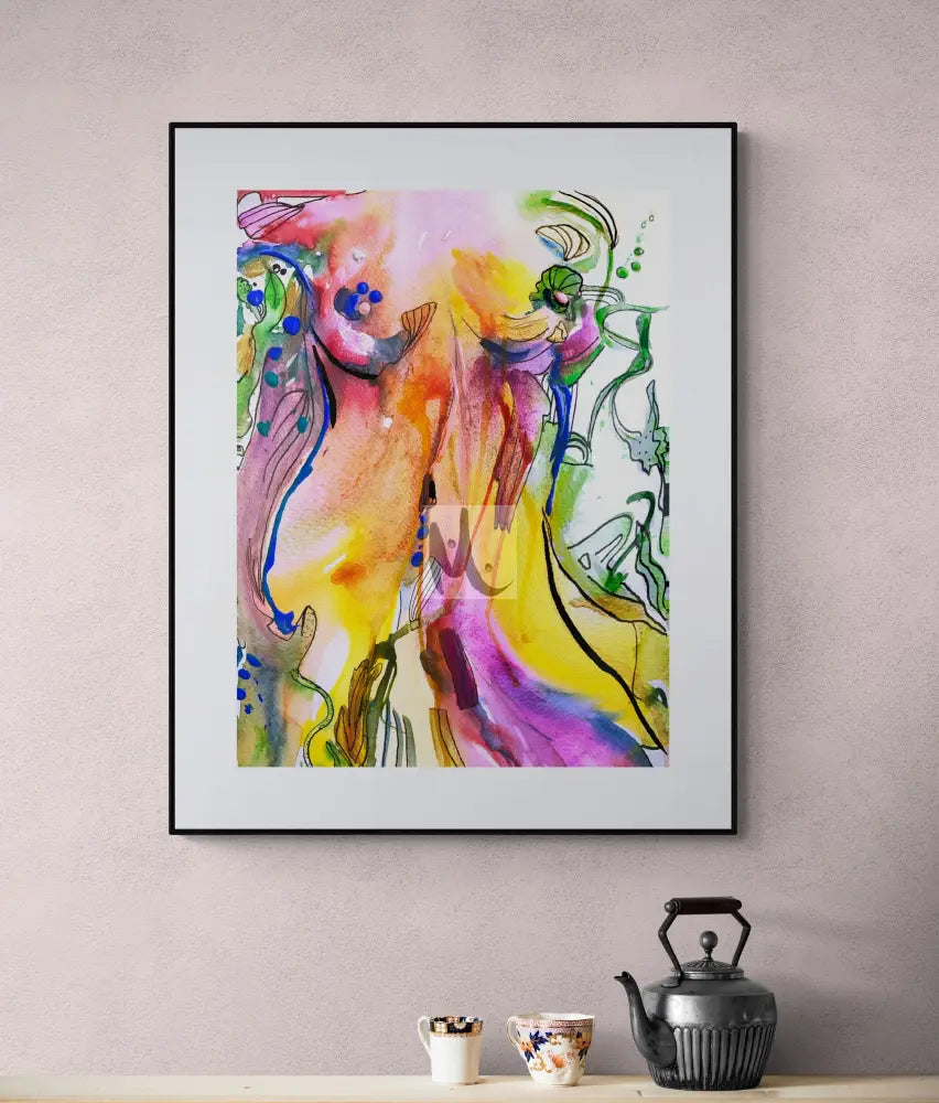 Giclée Print ‘Flower’ Print Sizes: A3 A2 A1
