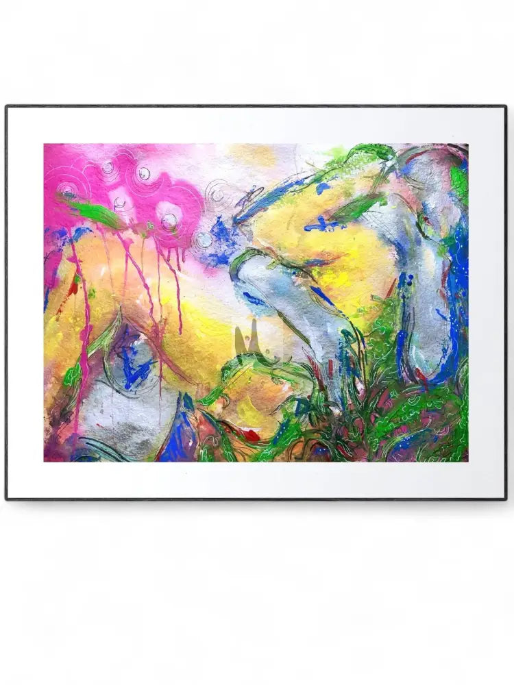 original abstract painting about love for sale