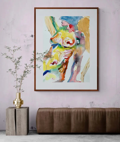 Giclée Print ‘Masked Feelings’ Print Sizes: A3 A2 A1