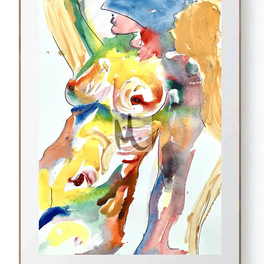 Giclée Print ‘Masked Feelings’ Print Sizes: A3 A2 A1