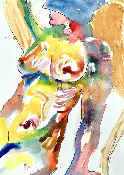 Giclée Print ‘Masked Feelings’ Print Sizes: A3 A2 A1