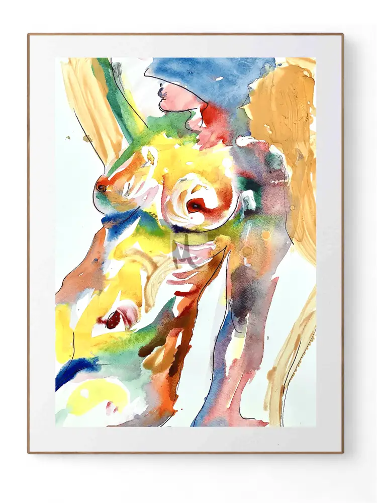 Giclée Print ‘Masked Feelings’ Print Sizes: A3 A2 A1