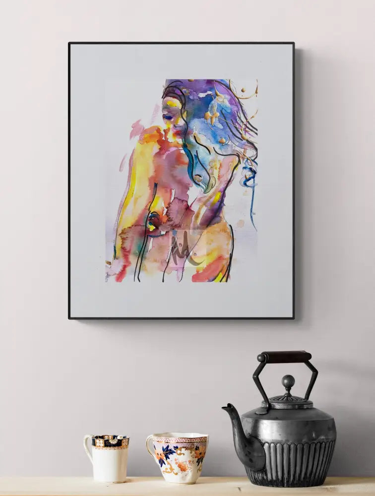 Giclée Print ‘Nude’ Print Sizes: A3 A2 A1