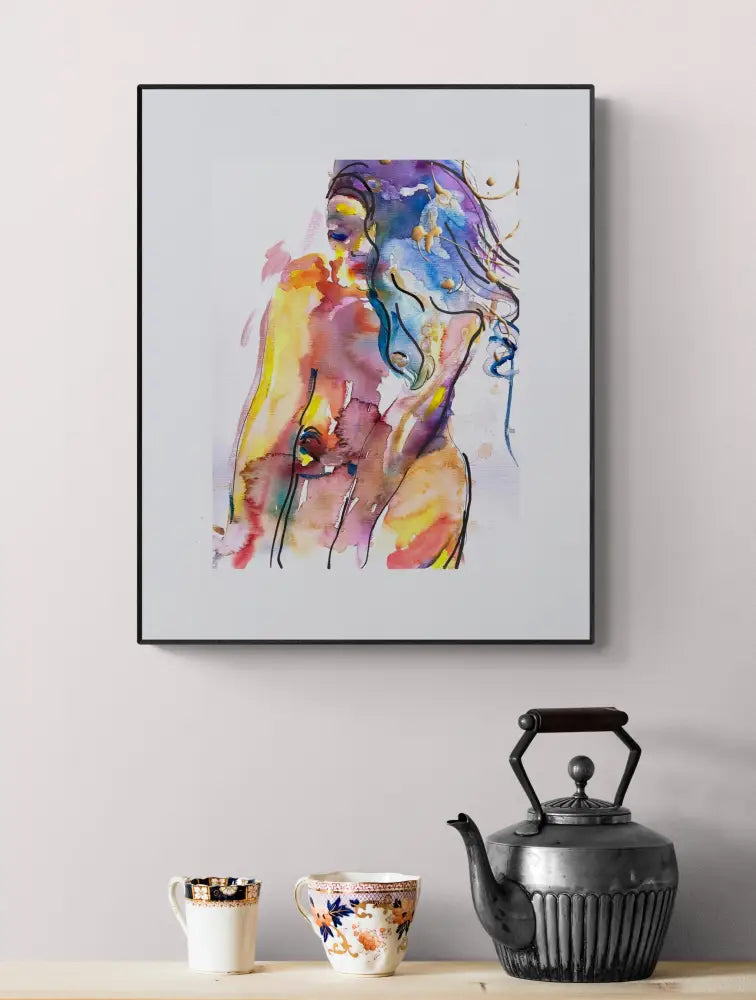 Giclée Print ‘Nude’ Print Sizes: A3 A2 A1