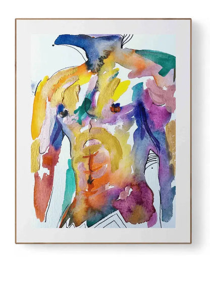 Giclée Print ‘Provocative’ Print Sizes: A3 A2 A1