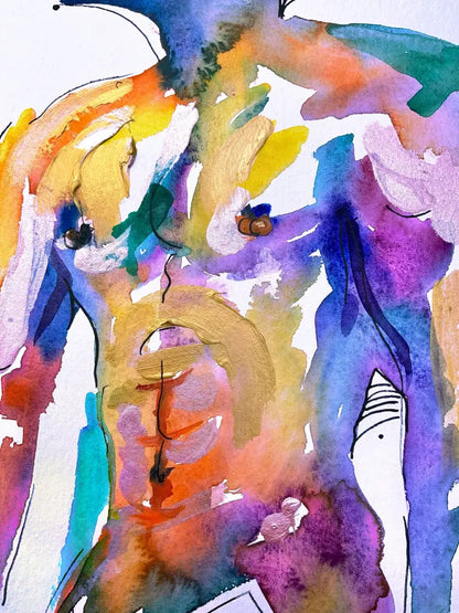 Giclée Print ‘Provocative’ Print Sizes: A3 A2 A1