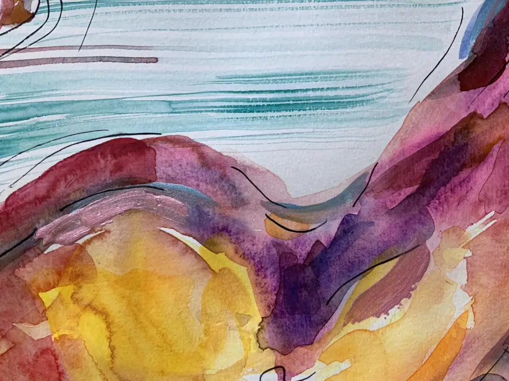 Giclée Print ‘Scrolling’ Print Sizes: A3 A2 A1