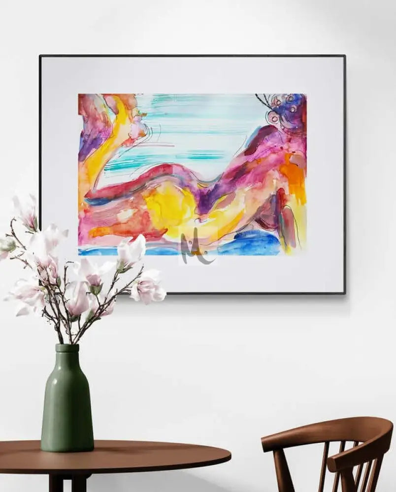 Giclée Print ‘Scrolling’ Print Sizes: A3 A2 A1