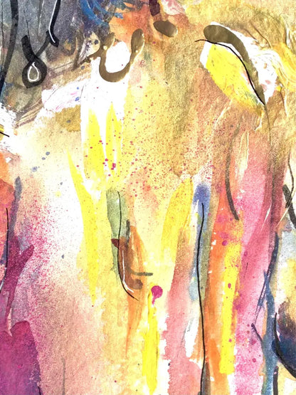 Giclée Print ‘Take a Breath’ Print Sizes: A3 A2 A1