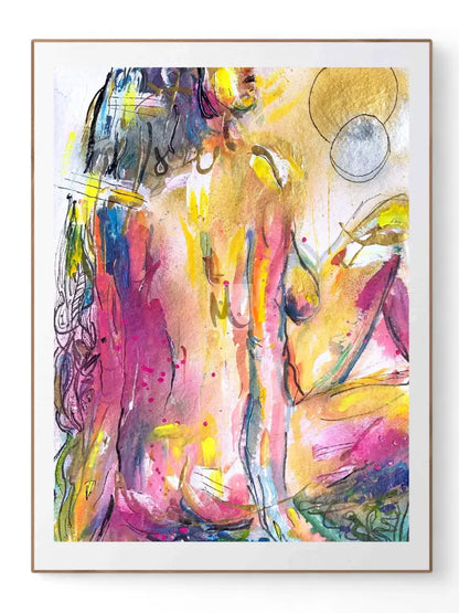 Giclée Print ‘Take a Breath’ Print Sizes: A3 A2 A1