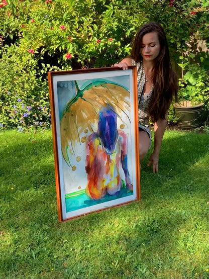 Giclée Print ‘Umbrella’ Print Sizes: A3 A2 A1