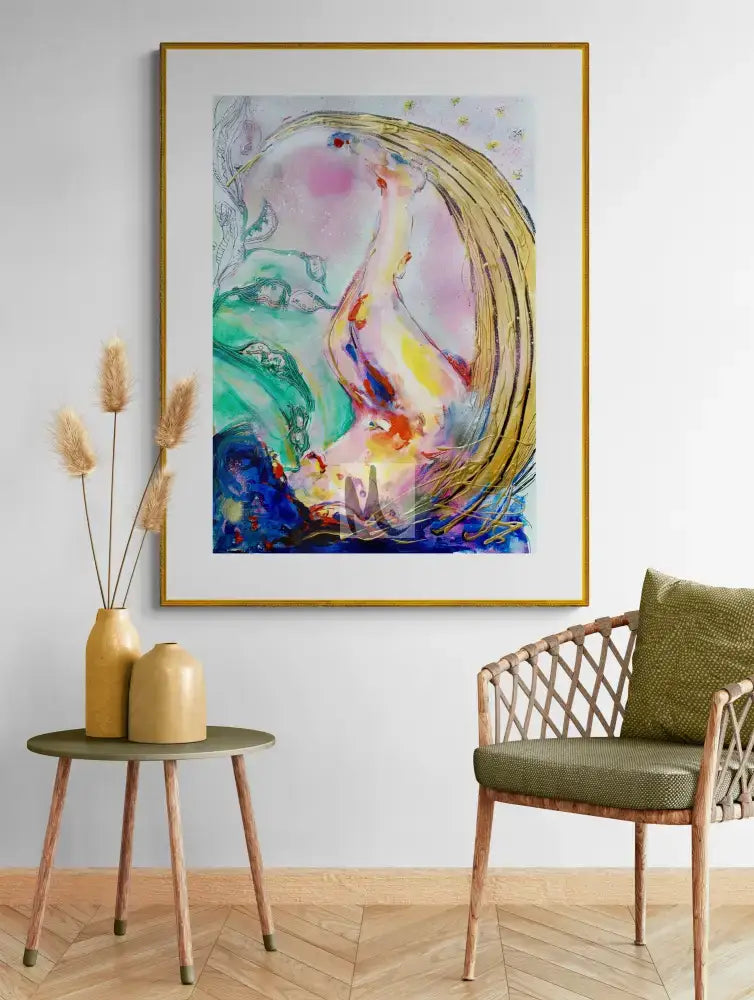 abstract nude painting of a woman for sale uk