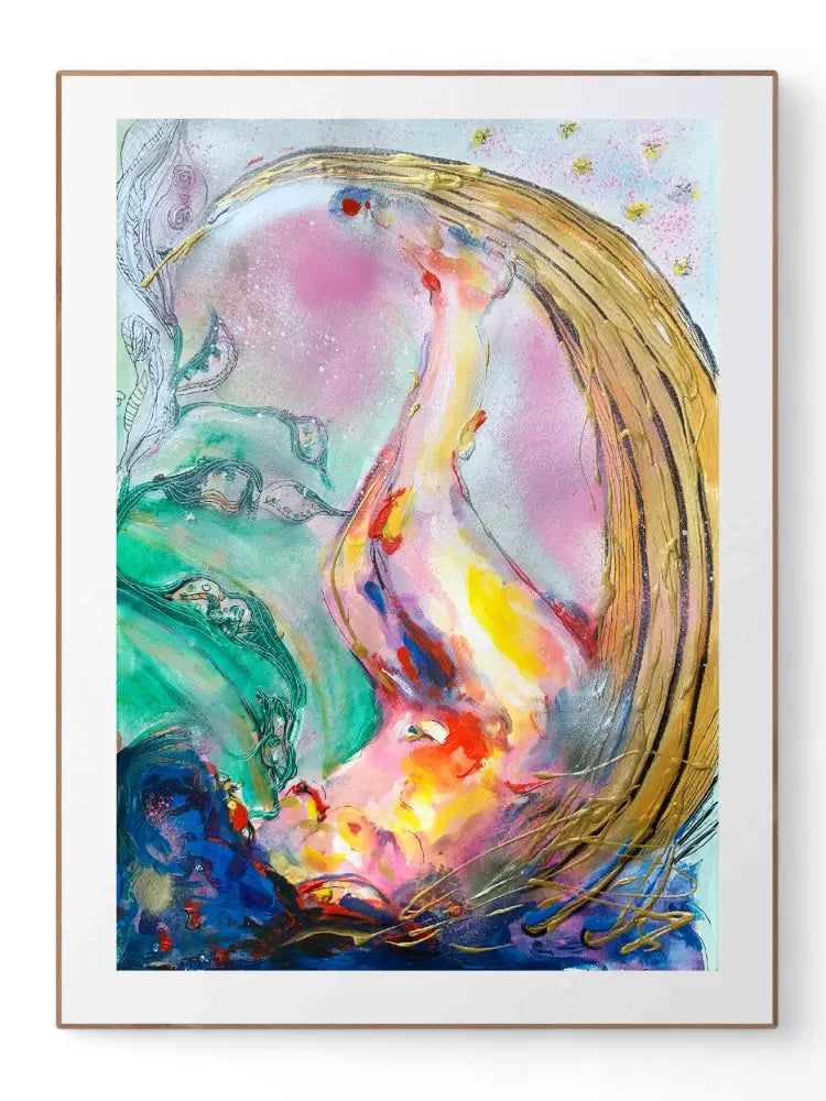 Giclée Print ‘Under the Moon’ Print Sizes: A3 A2 A1