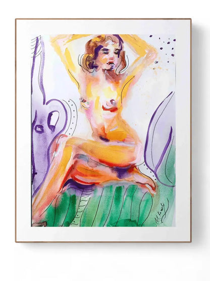 ‘Golden Lady’ A3