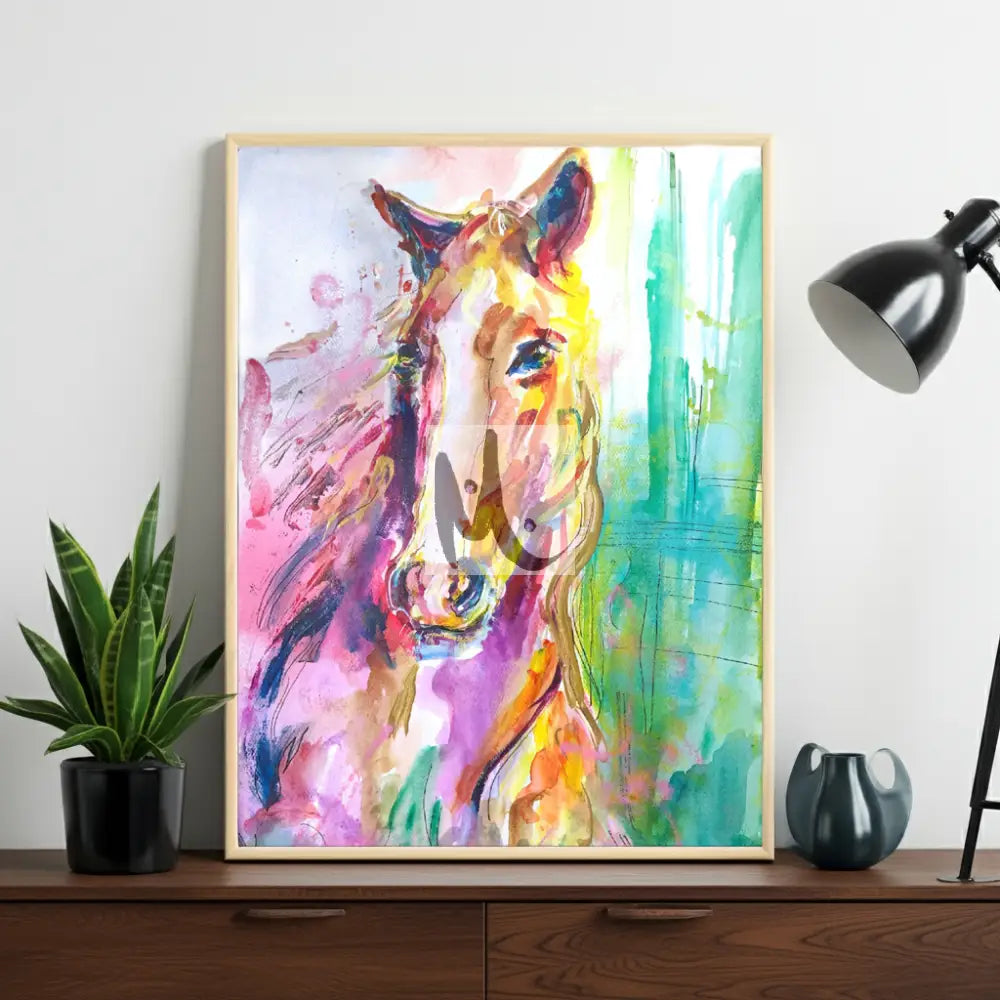 ’Magical Horse’ Art Print A4 Print Size: A4