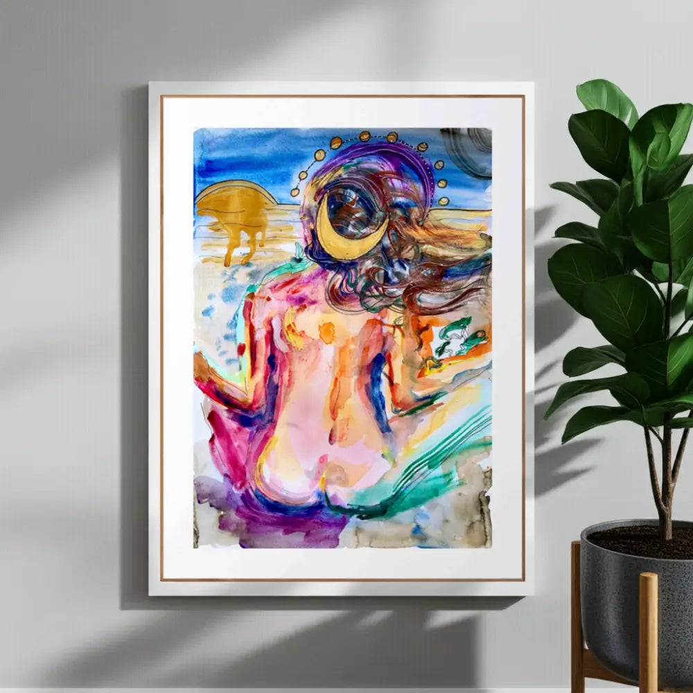 ‘Meditating Woman’ 50 cm x 70 cm