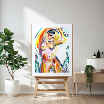 Giclée Print ‘Woman In The Shower’