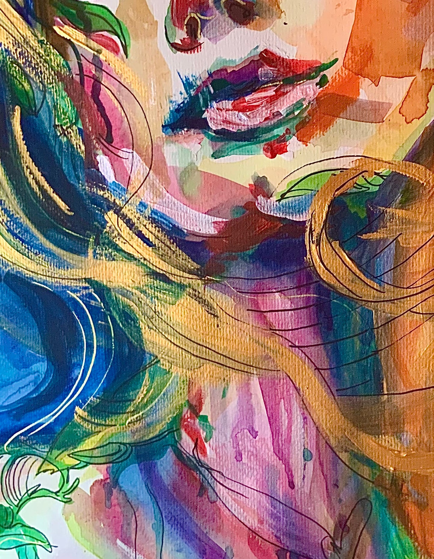 Giclée Print ‘Blonde Woman’