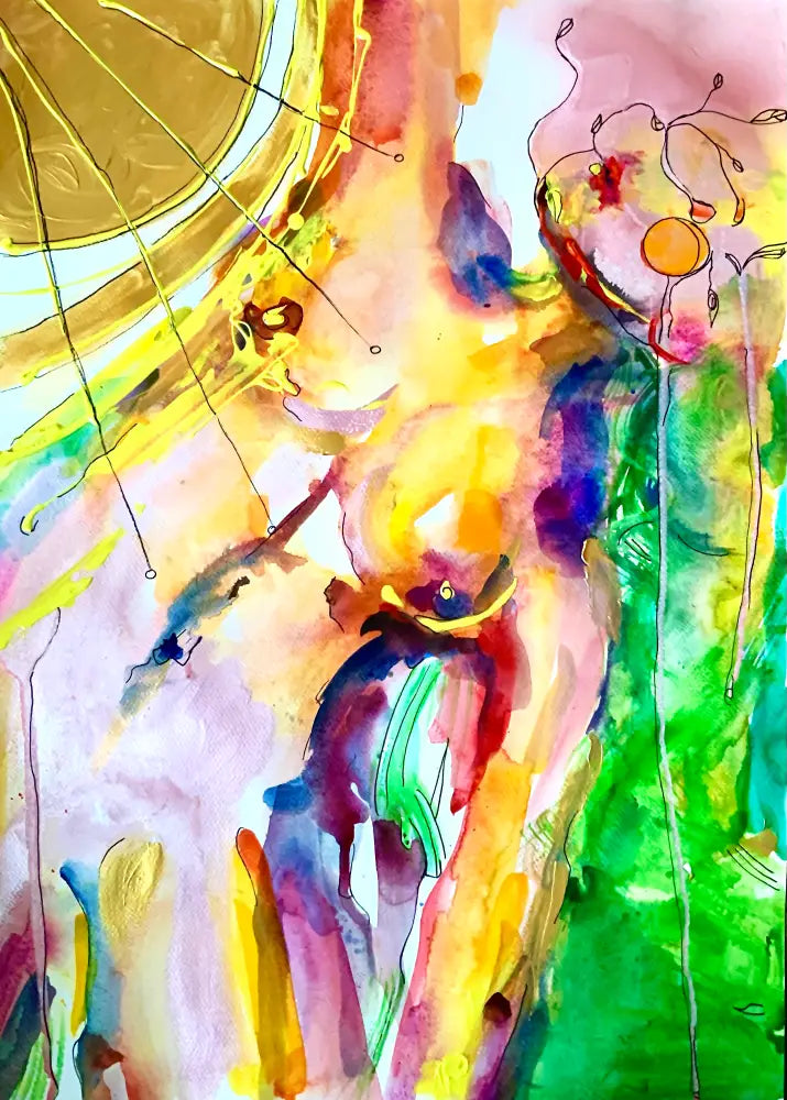 ‘Sun Dance’ 50 cm x 70 cm